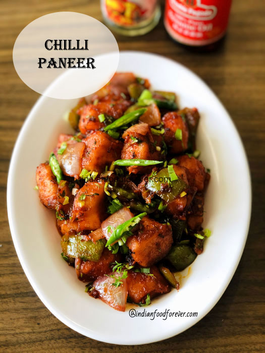 <strong><a href="https://www.indianfoodforever.com/indo-chinese/chilli-paneer-dry.html">Chilli Paneer Dry</a></strong>