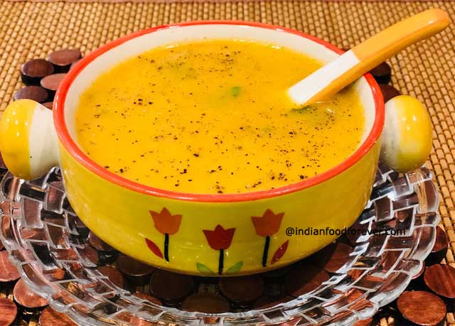 Dal Shorba Soup Recipe - Indian Lentil Soup Dal Shorba Recipe