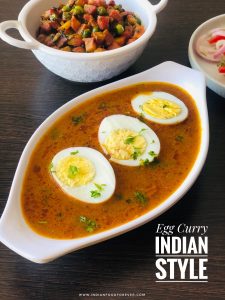 Egg Curry Indian Style