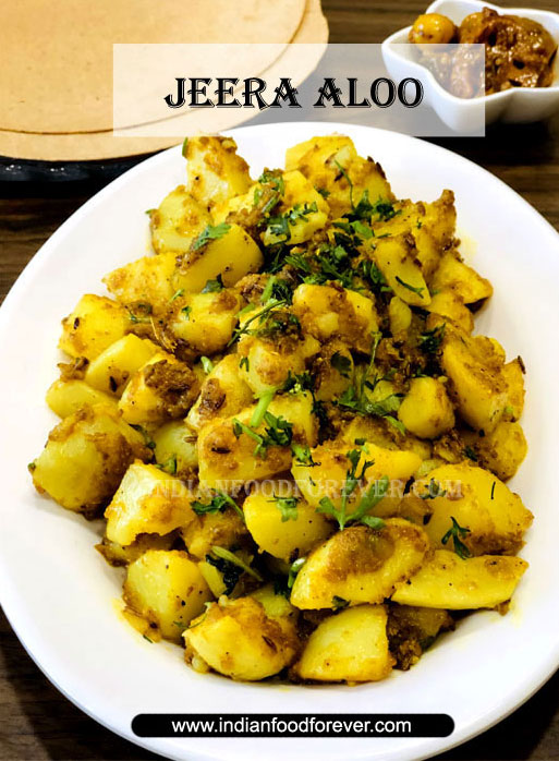 <strong><a href="https://www.indianfoodforever.com/vegetables/aloo-jeera-restaurant-style.html">Jeera Aloo</a></strong>