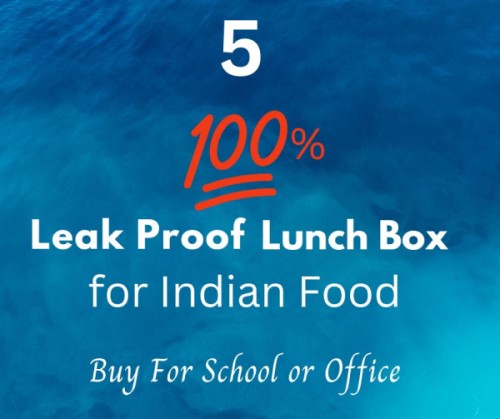 Best Leakproof Lunch Box For Indian Food
