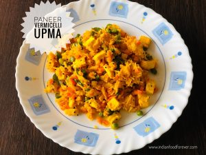 Paneer Vermicelli Upma For Weight Loss