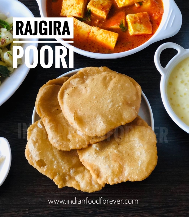 Rajgira Aloo Poori
